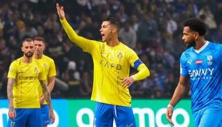 كريستيانو رونالدو أمام الهلال
