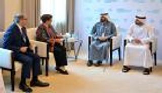 محمد بن راشد ومديرة صندوق النقد الدولي يبحثان دعم بيئة الأعمال الدولية