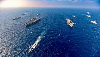 قطع حربية في البحر الأحمر - أرشيفية