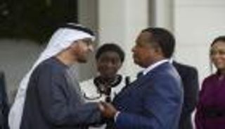 محمد بن زايد ورئيس الكونغو برازيفيل يبحثان تعزيز فرص التعاون