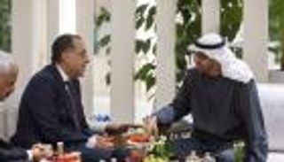 محمد بن زايد يبحث التعاون المشترك مع رئيسي وزراء مصر وكردستان العراق
