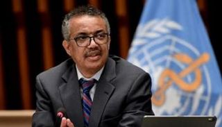 تيدروس أدهانوم غيبريسوس المدير العام لمنظمة الصحة العالمية