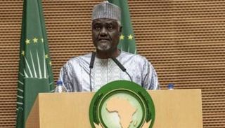 رئيس مفوضية الاتحاد الأفريقي موسى فكي