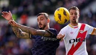 من مباراة ريال مدريد ورايو فاليكانو بالدوري الإسباني