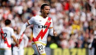 راؤول دي توماس في مباراة رايو فاليكانو وريال مدريد