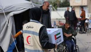 المساعدات الإماراتية إلى غزة
