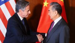 وزير الخارجية الصيني وانغ يي ووزير الخارجية الأمريكي أنتوني بلينكن