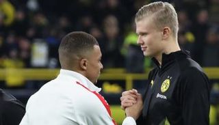 إيرلينغ هالاند وكيليان مبابي