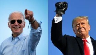 ترامب وبايدن