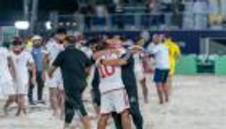 يواصل كتابة التاريخ.. منتخب الإمارات يهزم إيطاليا في مونديال الشاطئية