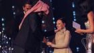تركي آل الشيخ في منزل نجاة الصغيرة.. «مفاجأة في الطريق»