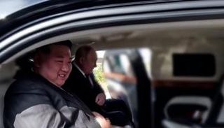 فلاديمير بوتين وكيم جونغ أون