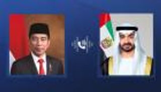 محمد بن زايد يبحث مع رئيس إندونيسيا تعزيز التعاون المشترك