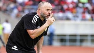 جمال بلماضي مدرب منتخب الجزائر السابق