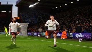 مباراة بورنموث ضد مان سيتي 