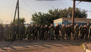 مجموعة من جنود فاغنر الروسية