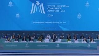 جانب من الاجتماعات في أبو ظبي