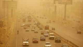 عاصفة ترابية في القاهرة - أرشيفية