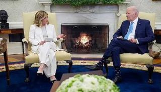 بايدن وجورجيا ميلوني