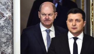 أولاف شولتز وزيلينسكي - أرشيفية