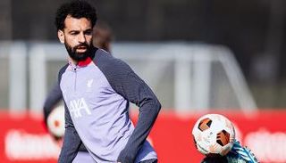 محمد صلاح لاعب ليفربول الإنجليزي
