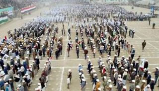 مجندون حوثيون في الجوف على حدود مأرب- أرشيفية