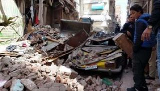 عقار الإسكندرية المنهار