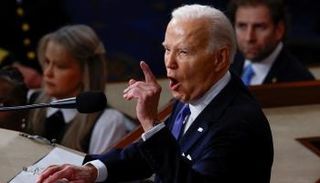 بايدن يلقي خطاب حالة الاتحاد - رويترز