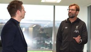 يورغن كلوب وميشيل إدواردز في ليفربول