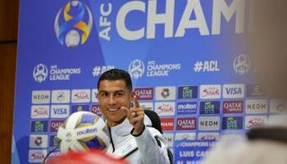 البرتغالي كريستيانو رونالدو نجم النصر السعودي