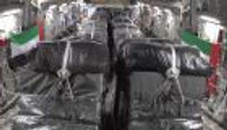 «طيور الخير» الإماراتية المصرية تحلق فوق شمال غزة أول أيام رمضان