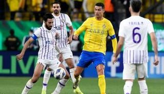 كريستيانو رونالدو في مباراة النصر والعين