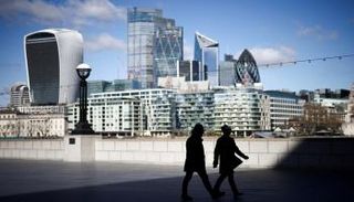 الحي المالي في مدينة لندن - رويترز