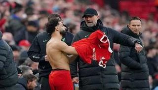 يورغن كلوب ومحمد صلاح