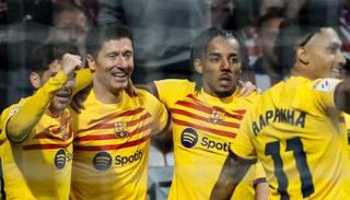 برشلونة يفوز على أتلتيكو مدريد 3-0