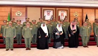 جانب من زيارات الشيخ مشعل الأحمد الجابر الصباح للمؤسسات العسكرية