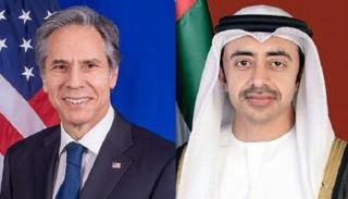 الشيخ عبدالله بن زايد آل نهيان وأنتوني بلينكن