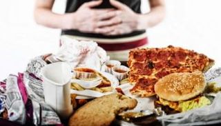 مائدة إفطار غير صحية