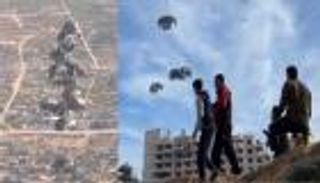 «طيور الخير» بشمال غزة.. الإمارات ومصر تنفذان الإسقاط الـ12 للمساعدات