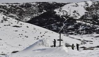 الجليد في  قرغيزستان