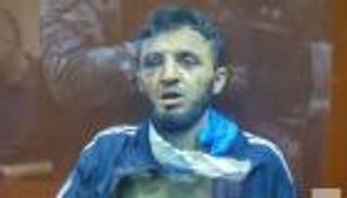 الصور الأولى من محاكمة «دواعش» مذبحة روسيا