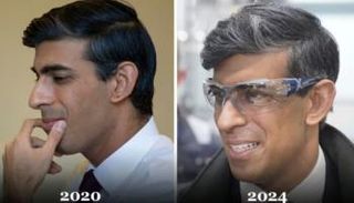 سوناك بين عامي 2020 و2024