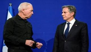 لقاء سابق بين أنتوني بلينكن ويوآف غالانت