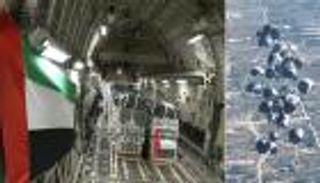 أكبر إسقاط إماراتي مصري.. «طيور الخير» تمطر سماء غزة بالمساعدات