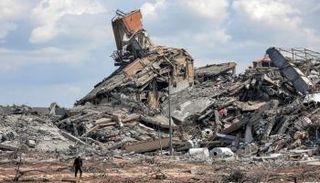 مبان دمرها القصف الإسرائيلي على قطاع غزة