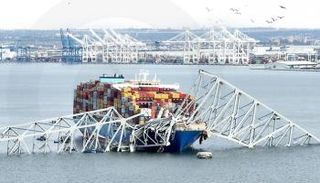 انهيار جسر بالتيمور