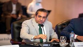 رئيس مجلس إدارة شركة العاصمة الإدارية بمصر خالد عباس