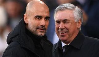 كارلو أنشيلوتي وبيب غوارديولا