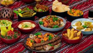 مائدة إفطار رمضانية