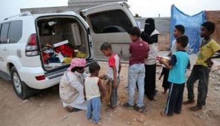 الهلال الأحمر الإماراتي يرسم الابتسامة على وجوه الأطفال في حضرموت- أرشيفية